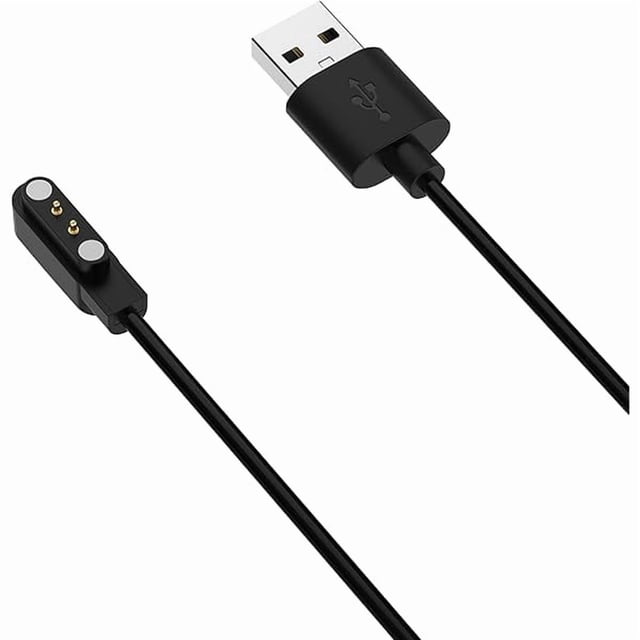 xixishop Replacement Charging Dock Cable Compatible with CMF Watch Pro(D395), USB Magnetized Cable Charger Stand with Chip Protection Smart Watch Accessories(1.2M/3.93FT, Black)