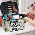 thumbnail image 3 of HELLHERO Make up Bags Polyester Lightweight Floral Pattern Design for Woman, 3 of 4