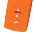 thumbnail image 3 of Cubierta de Llavero Yotijar de Silicón Para KeyShell de 3 Botones M2 M3 Naranja, 3 of 8