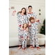 thumbnail image 3 of Pijama para padres e hijos de Navidad, otoño/invierno 2024, nuevo conjunto para el hogar con estampado floral blanco, 3 of 4