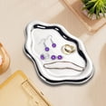 thumbnail image 2 of Plato de Joyería de Cerámica, Organizador de Joyas, Plato de Baratija de Estilo Moderno, Plato de Cerámica para Esposa, Madre, Novia, Acción Estilo A, 2 of 8