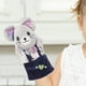 thumbnail image 5 of GOOHOCHY Marioneta de mano de ratón, muñeco de ratón de peluche interactivo, juguete de juego de rol para niños, juguete de marioneta de mano rellena, 5 of 7