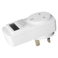 thumbnail image 4 of 13A Indoor Outlet Timer Digital Programmable Wall Plug in Timer Outlet with Automatic Power Off Countdown UK 90?250V, 4 of 5