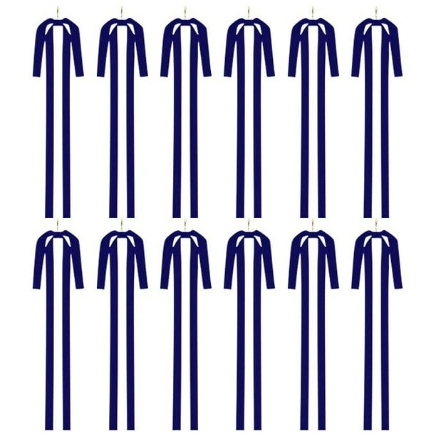 Decoraciones Del Árbol de Navidad Arcos Del Árbol de Navidad 12Pcs 40x60cm Colgante Del Arco de Terciopelo Extra Grande
