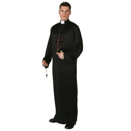 Plus Size Pious Priest Costume