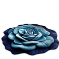 thumbnail image 3 of 3D Geometric Pattern Doormat, 24x24 Inch Low Profile Scraper Rug for Mud Dirt and Water, Indoor Outdoor Entrance Floor Mat, 3 of 5