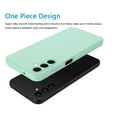 thumbnail image 6 of Cell Phone Cases for 6.6" Galaxy A14 5G, Liquid Silicone Gel Rubber Shockproof Case Ultra Thin fit Galaxy A14 5G Case Slim Matte Surface Cover for Samsung Galaxy A14 5G 2022 -Turquoise, 6 of 8