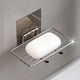 thumbnail image 3 of Juego de 2 jaboneras de acero inoxidable sin taladrar, jabonera de ducha montada en la pared, autoadhesiva, jabonera de pared para baño para ducha y baño,Plata Sailing Electrónica, 3 of 5
