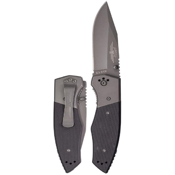 KA-BAR Jarosz Beartooth Folder 3.5 in Blade G-10 Handle - Walmart KA-BAR Jarosz Beartooth Folder 3.5 in Blade G-10 Handle - Walmart