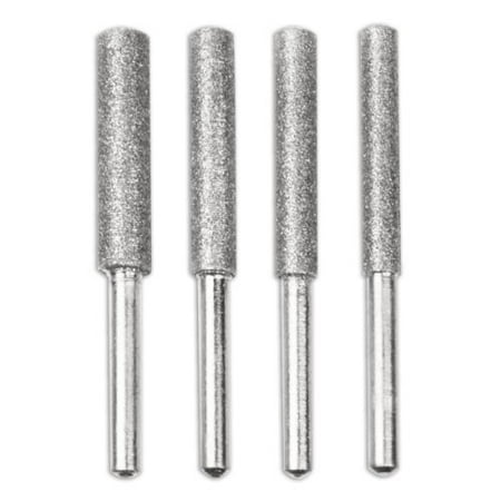 4-Size Rotary Tool Diamond Chainsaw Sharpening Files - Walmart.com
