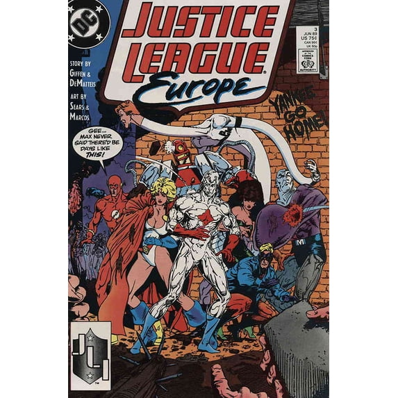 Justice League Europe #3 VF ; DC Comic Book