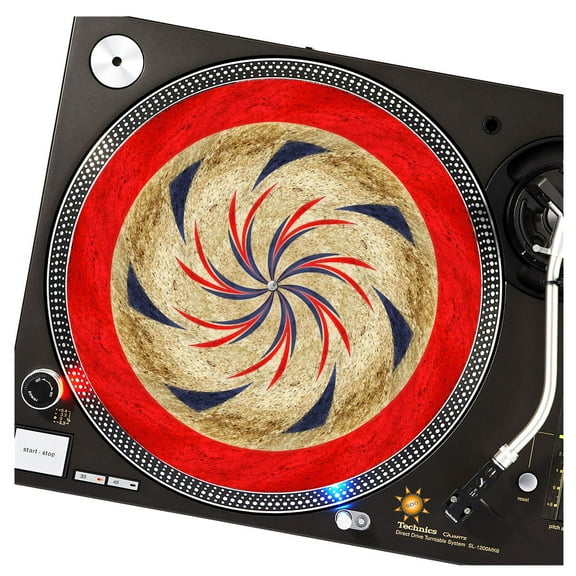 KuzmarK™ 12" DJ Turntable Slipmat - United Kingdom DJ
