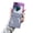 Purple&Gray, variant on LHNUNP Magnetic for Samsung Galaxy Z Flip 8 Case Hinge Protection, Compatible with MagSafe Luxury Gradient Desgin Slim Soft Full Body Anti-Scratch Case, Blue&Red
