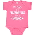 thumbnail image 3 of Inktastic My Dad is a Firefighter and a Hero Boys or Girls Baby Bodysuit, 3 of 5