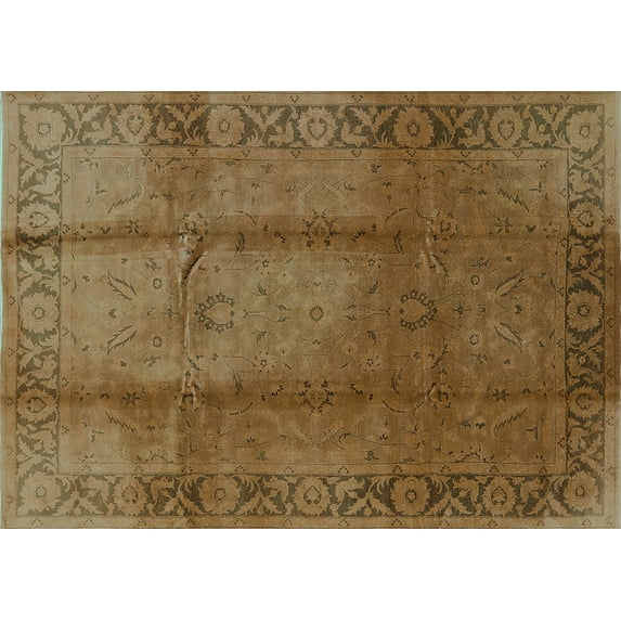 Ahgly Company Machine Washable Indoor Rectangle Oriental Turquoise Blue Industrial Area Rugs, 2' x 4'