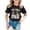 Black, variant on Toddler Shirts Girls 4t 100th Day Of School Graphic Short Sleeve 100 Days Of School Costume Casual Preppy Shirt Baby Girl Summer Clothes