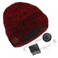 thumbnail image 1 of Bluetooth Beanie Gifts for Women Men - Winter Cap Knit Hats Mens Beanie with Bluetooth Headphones for Camping Fishing Running, 1 of 7