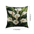 thumbnail image 3 of weibbin Small Fresh Flower Series Pillow Cover for Sofa Living Room, 17.7x17.7 Inches, Multicolor, 3 of 6