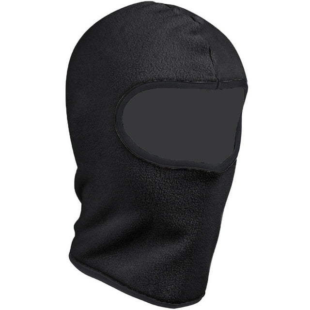 Tuque d'Hiver Intégrale de Ski Coupe-Vent en Molleton Polaire Cache-Cou pour Garçons Filles