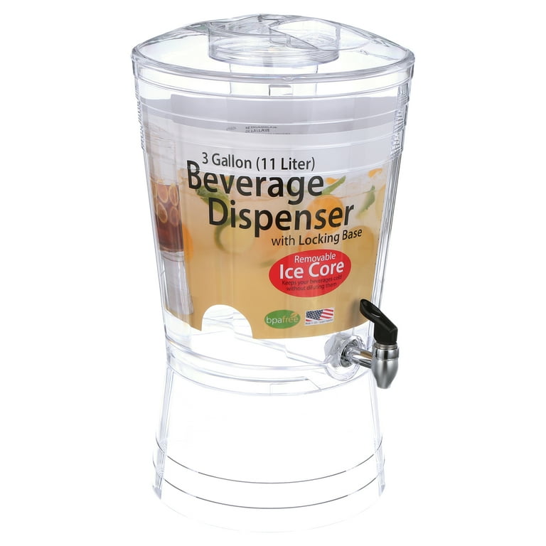 Beverage Dispenser, Clear ACY-3gal — American Rent All