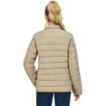 thumbnail image 7 of Little Donkey Andy Women's Warm Windproof Puffer Jacket Lightweight Breathable Jacket Winter Long-Sleeve Insulated Coat Khaki XXL, 7 of 7
