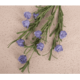 thumbnail image 1 of Xiao Hua 6 rosas artificiales, flores falsas, flores artificiales para decoración de bodas, color morado, 1 of 5