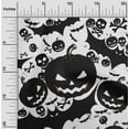 thumbnail image 2 of oneOone Silk Tabby Black Fabric Halloween Sewing Fabric By The Yard Printed Diy Clothing Sewing Supplies 42 Inch Wide, 2 of 4