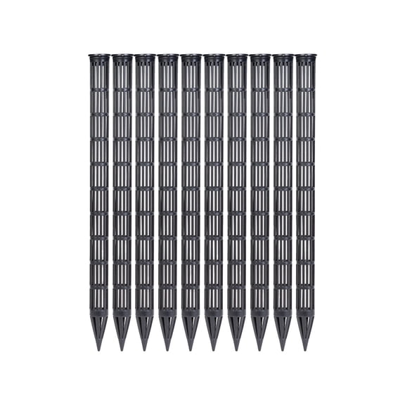 10Pcs Garden Plant Ventilation Ducts for Potting Soil Aeration & Fertilizer Delivery | Breathable, Cuttable, Flexible Watering & Growth Enhancement Tool