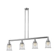 thumbnail image 4 of Innovations Lighting 214-S Canton Canton 4 Light 51" Wide Linear Chandelier - Nickel, 4 of 7