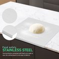 thumbnail image 3 of FONDOTIN Worktop Protector Chopping Board Stainless Steel Food Cutting 1Set, 3 of 8