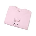 thumbnail image 4 of Bunny Women  Sweatshirt, Easter Bunny Sweatshirt, Easter Bunny Gifts, 4 of 5