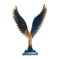 thumbnail image 2 of Eagle Figurine Artwork Crafts Desk Ornament for Bookcase Tabletop Decoration, 2 of 8