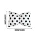thumbnail image 2 of Cojín lumbar | Cojín decorativo con lazo para sofá y cama | Funda de cojín de terciopelo de 50x33 cm para decoración del hogar y detalles decorativos en la sala de estar., 2 of 5
