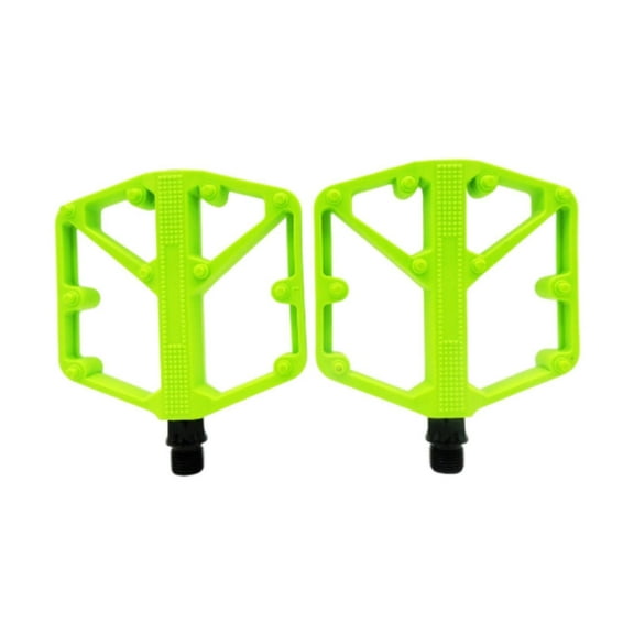 DimyFew 2 Pieces Mountain Bike Pedals Nonslip for Components BMX Cycling Accessories Green