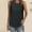 Black, variant on Sakmal Tank Tops for Women Plus Size Crew Neck White Tunic Solid Lightweight Tank Tops Casual