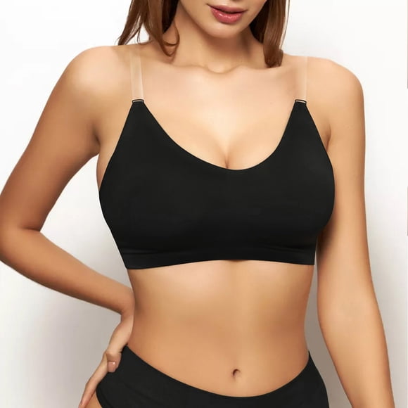 Product category Bra 2 – Women’s Transparent Shoulder Strap Backless Underwire Bra for Support and Comfort
