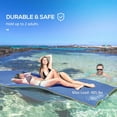 thumbnail image 6 of Resenkos 9x6 Foot Floating Water Mat for Lake, Pool and Ocean Recreation - Blue, 6 of 7