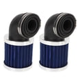 thumbnail image 1 of 90 Degree Angled Air Cleaner Motorcycle Air Filter Enhance Intake Air Flow For Moped Scooter ANGGREK Accesorios, 1 of 8