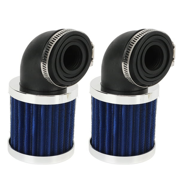 Filtro De Aire Para Motocicleta, Filtro De Aire En ángulo De 90 Grados, Malla Doble Para Ciclomotor