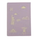 thumbnail image 4 of Soporte de Pasaporte Único 1 Pc Duradero Torre Eiffel Avión Portadocumentos para Viaje Macaron Púrpura, 4 of 5