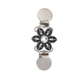thumbnail image 2 of Minnieouse Bufanda Anillo Plata Exquisita con diamantes de imitación Suéter Clips Accesorios de estilo vintage Regalos de San Valentín para Accesorios de disfraces, 2 of 6