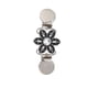 thumbnail image 2 of Minnieouse Bufanda Anillo Plata Exquisita con diamantes de imitación Suéter Clips Accesorios de estilo vintage Regalos de San Valentín para Accesorios de disfraces, 2 of 6