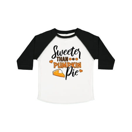 

Inktastic Thanksgiving Sweeter Than Pumpkin Pie Gift Toddler Boy or Toddler Girl T-Shirt