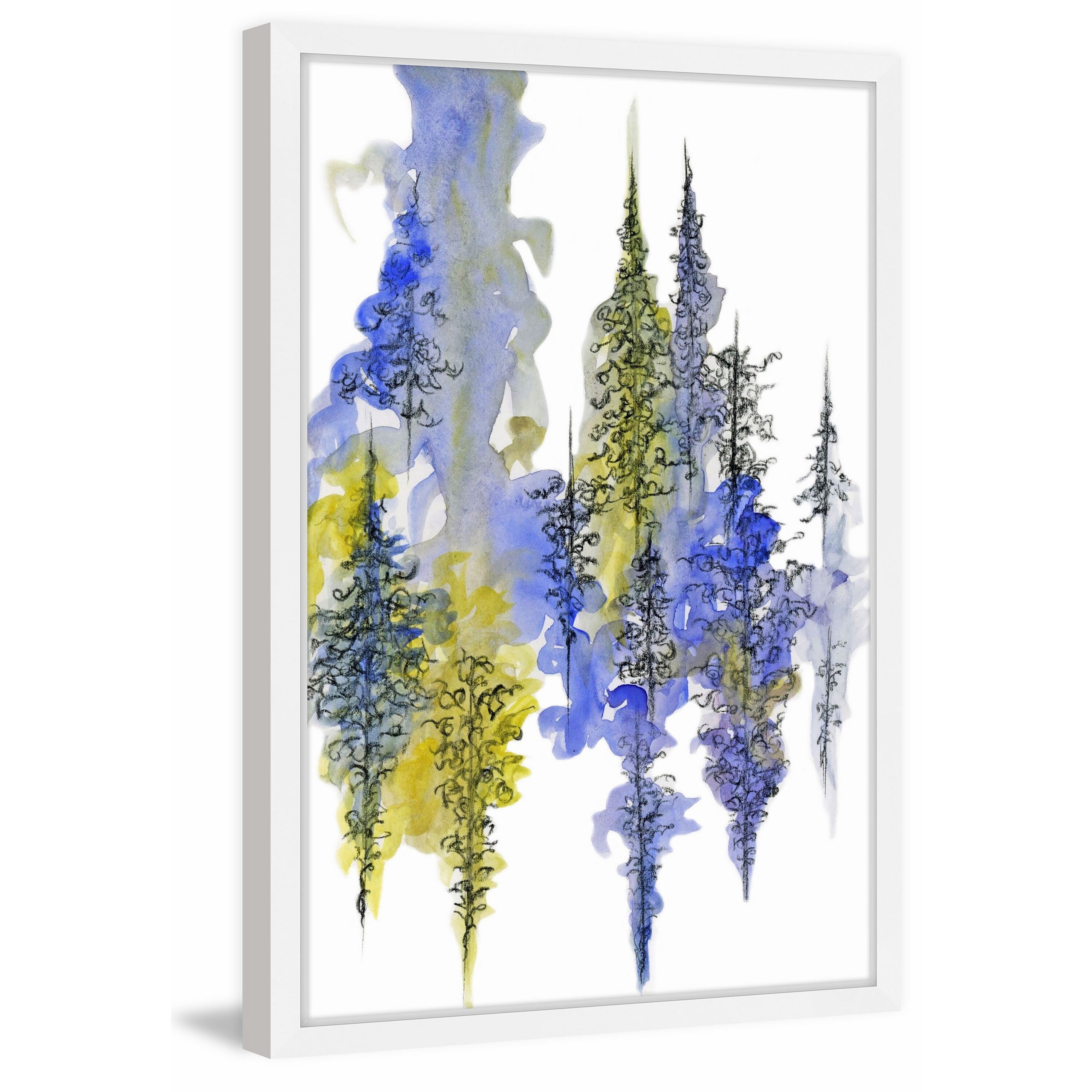 "Mystical Forest" Framed Painting Print