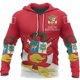 thumbnail image 4 of Sudadera con capucha con estampado 3D de la bandera de Perú para hombres y niños, sudadera informal deportiva de manga larga, sudadera con capucha con gráfico del emblema de Perú, 4 of 5