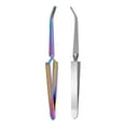 thumbnail image 5 of opvise Nail Art Sculpting Clip Corrosion Resistant Cross-design Stainless Steel Nail Shaping Curve Tweezer Nail Tool, 5 of 8