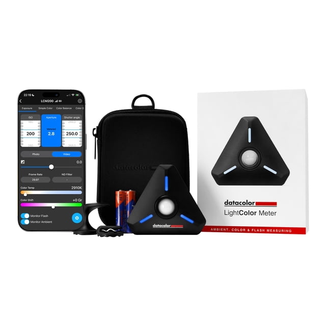 Medidor LightColor Datacolor Bluetooth Luz y temperatura de color