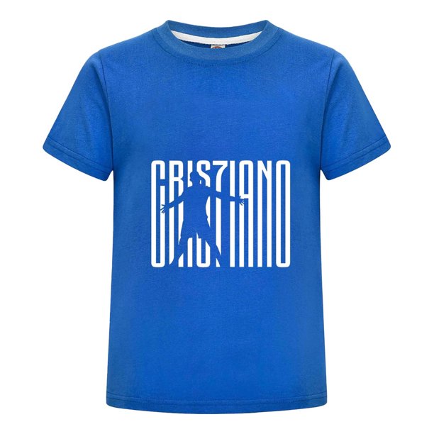 Playera de Cristiano Ronaldo para Niño con Número 7 | Camiseta Casual para Fans del Futbol
