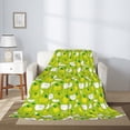thumbnail image 2 of Sikiie Fruit Cozy Flannel Fleece Throw Blanket: Lightweight & Thick for All Seasons - Perfect for Women, Men, & Kids"80"x60", 2 of 6