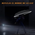 thumbnail image 2 of Paraguas Plegable Automático, Paraguas de Bolsillo para Lluvia y Sol, Sombrilla Plegable Grande Resistente al Viento con Protección UV y Borde Reflectante de Seguridad, Ligero y Portátil, 2 of 5
